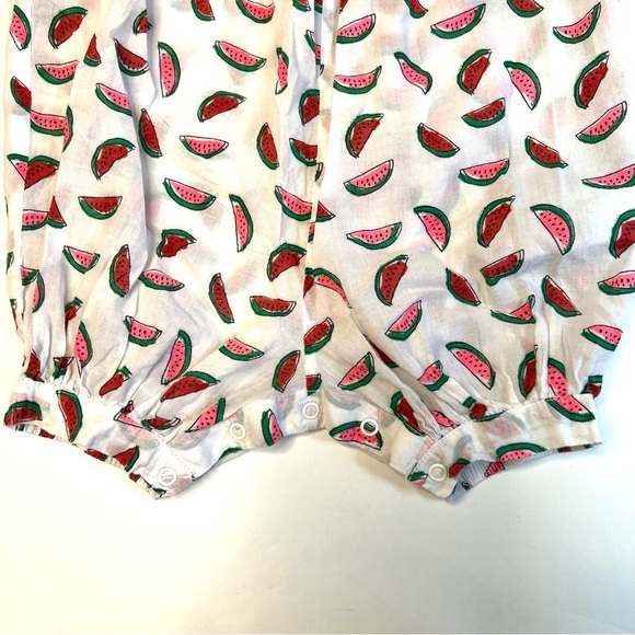 Stella Mccartney Kids Stella Watermelon Print Cotton Romper Size 9 months - Picture 5 of 11